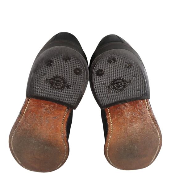 Hy Test Shoes Mens 8.5 Oxford Derby Wingtip Brogue Safety Work Leather Classic - Picture 10 of 16